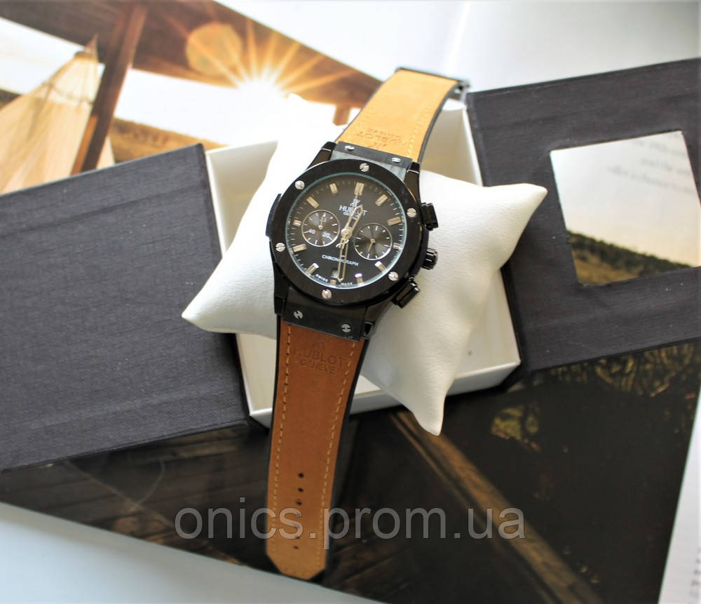 Наручные часы Hublot beige хорошее качество - фото 4 - id-p1946466558