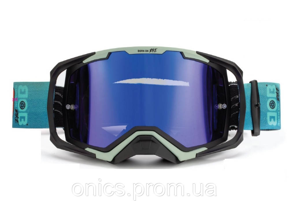 Маска гірськолижна BOB MTB Szwenduro (S1-S3) Light/Blue (GMB-001) хорошее качество - фото 2 - id-p1946460666