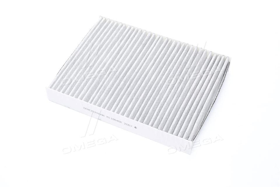 Фільтр салону RENAULT SCENIC III 09-, TRAFIC III 14- вугільний (вир-во DENCKERMANN) M110840K UA51, фото 1