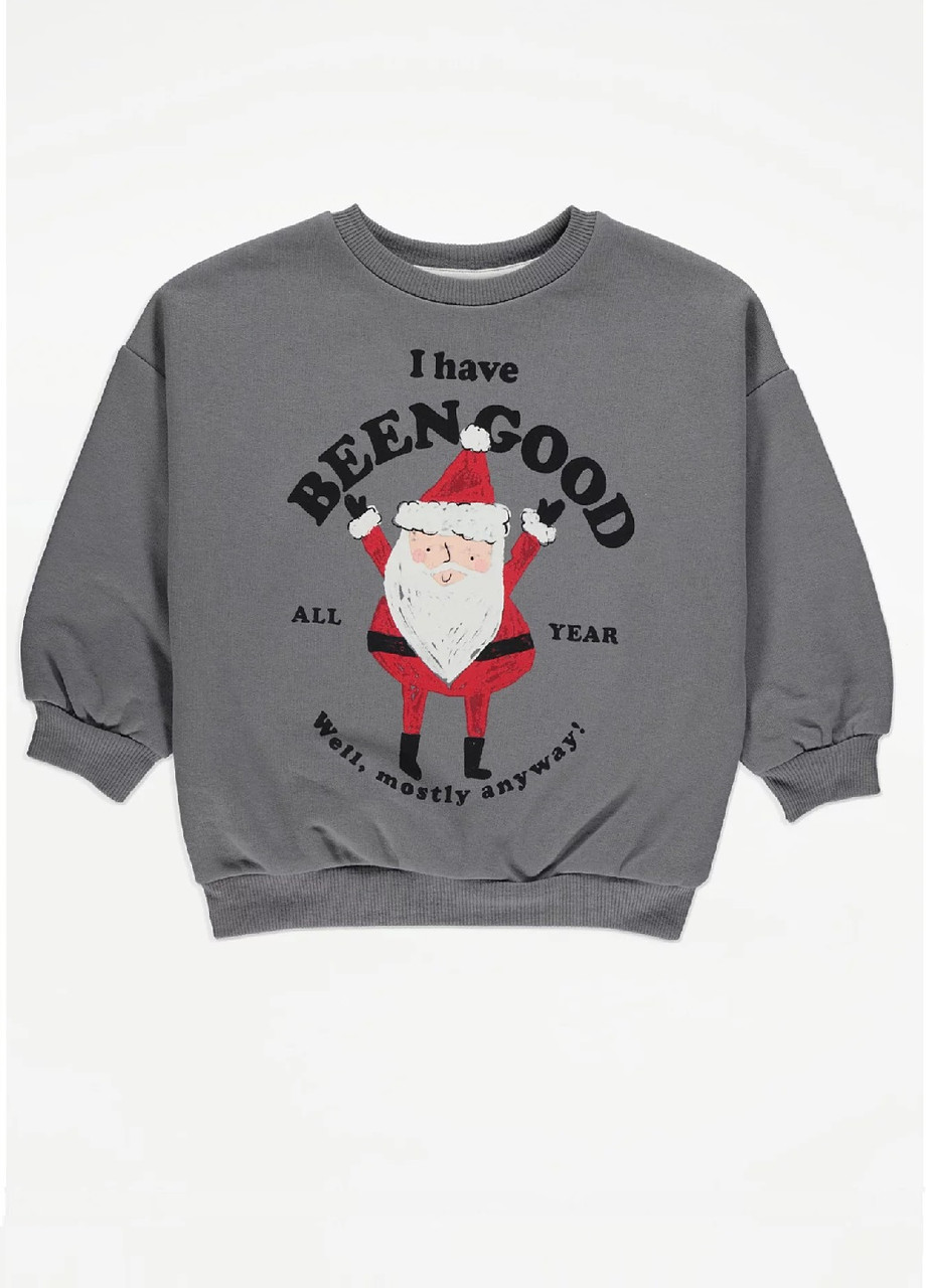 Світшот на флісі дітям новорічний 98-104см