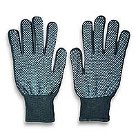 Рабочие перчатки нейлоновые с микроточкой тонкие хозяйственные перчатки для сада, огорода и дачных работ.