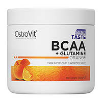 Аминокислоты ВСАА OstroVit BCAA + Glutamine 200 g lemon