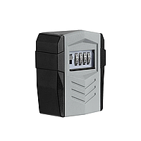 Сейф з кодовим замком Optimus металевий антивандальний зовнішній міні сейф CH-837 сірий