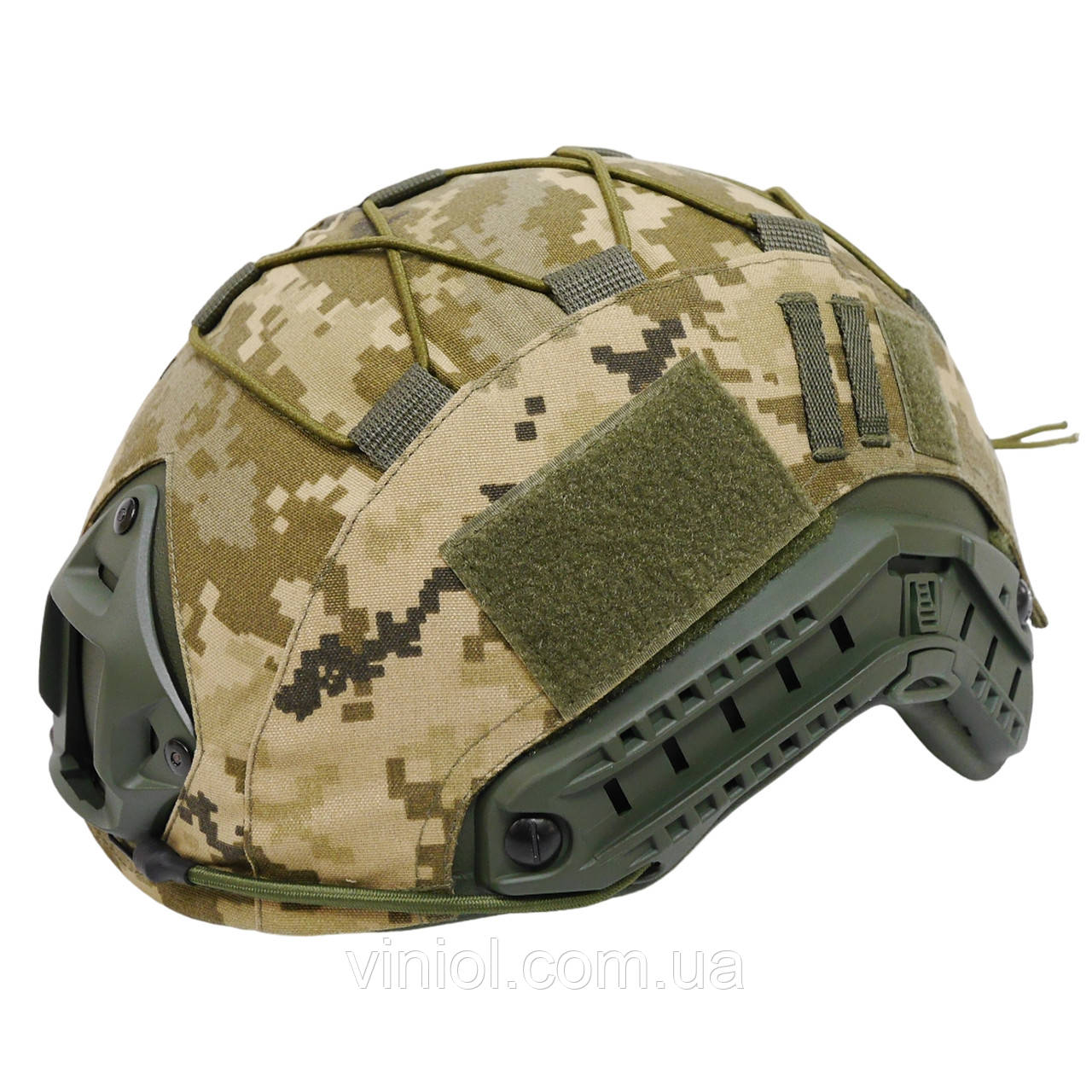 Кавер на шолом Kiborg FAST-1 cordura pixel MM-14., фото 1