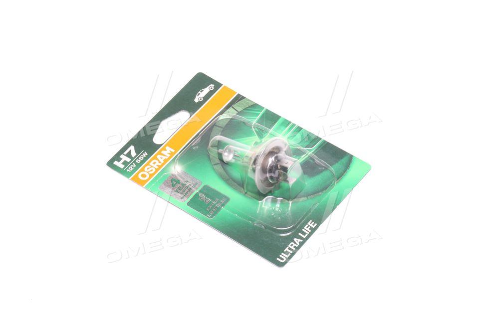Лампа фарна H7 12V 55W PX26d ULTRA LIFE 1шт.blister (вир-во СНГ) 64210ULT-01B UA51