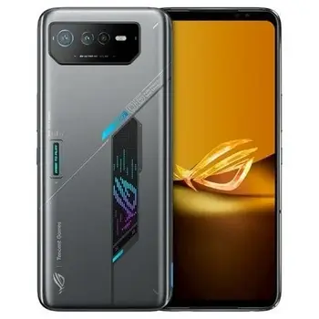 Смартфон ASUS ROG Phone 6D 12/256GB Space Gray, 68/12Мп, Dimensity 9000+, 2sim, AMOLED 6.78", 6000 mAh