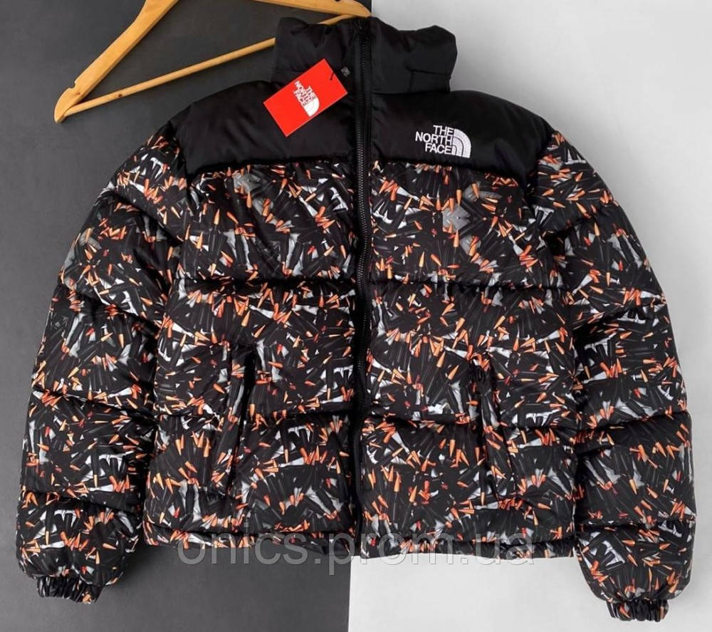 Куртка зимняя в стиле The North Face патроны хорошее качество - фото 1 - id-p1946493715