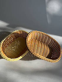 Кошик для хліба темно-коричневий 28х20х7см Helios 7317