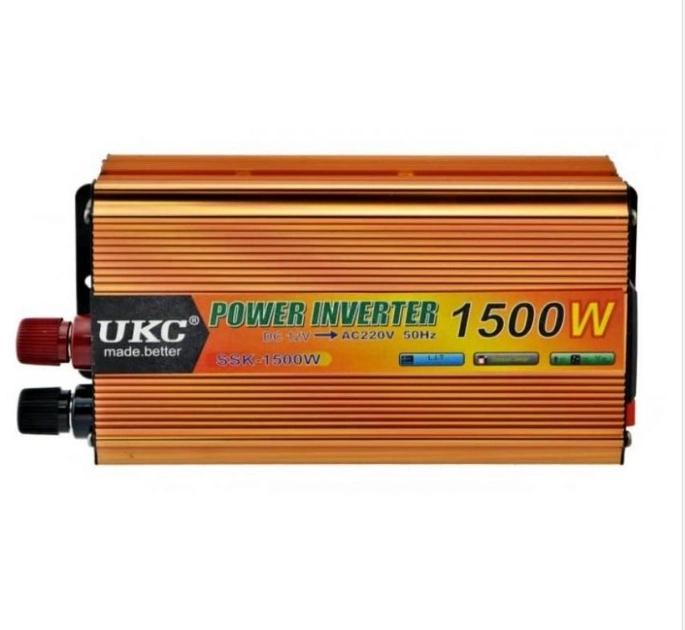 Перетворювач (інвертор) AC/DC 1500 W 12 V SSK UKC — EH