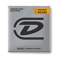 Струны для 5-струнной бас-гитары Dunlop DBSBS40120 Super Bright Stainless Steel .040 - .120