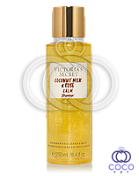 Парфюмированный мист Victoria`s Secret Coconut Milk & Rose Calm Shimmer с шиммером 250 ml