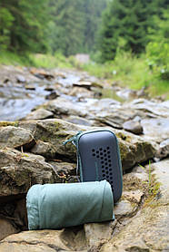 Рушник Sea To Summit Pocket Towel XL Sage 150x75 см - швидке висихання, легка вага, 100% перероблений матеріал.