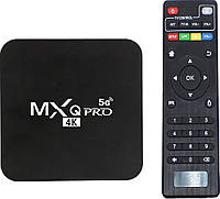 Смарт ТБ приставка MXQPro 2/16GB/4K/ 5G/Android 13 (smart TV BOX, Смарт тв приставка на Андроїд для телевізора)
