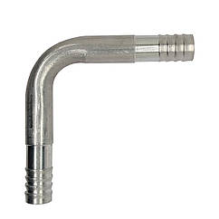 Фітінг №12, 90', з'єднувальний, алюміній