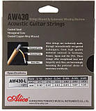 Струни для акустичної гітари Alice AW430L 12-53 (комплект), фото 2