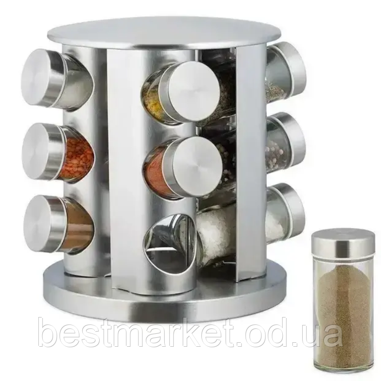 Набір для Спецій 12 в 1 Unigue UN-1301 Круг (10101)