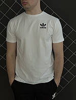 Комплект 5 в 1 Adidas хакі худі + чорні штані + чорна жилетка + біла футболка + 2 пари шкарпеток (чорні та