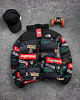 Supreme north face map discount