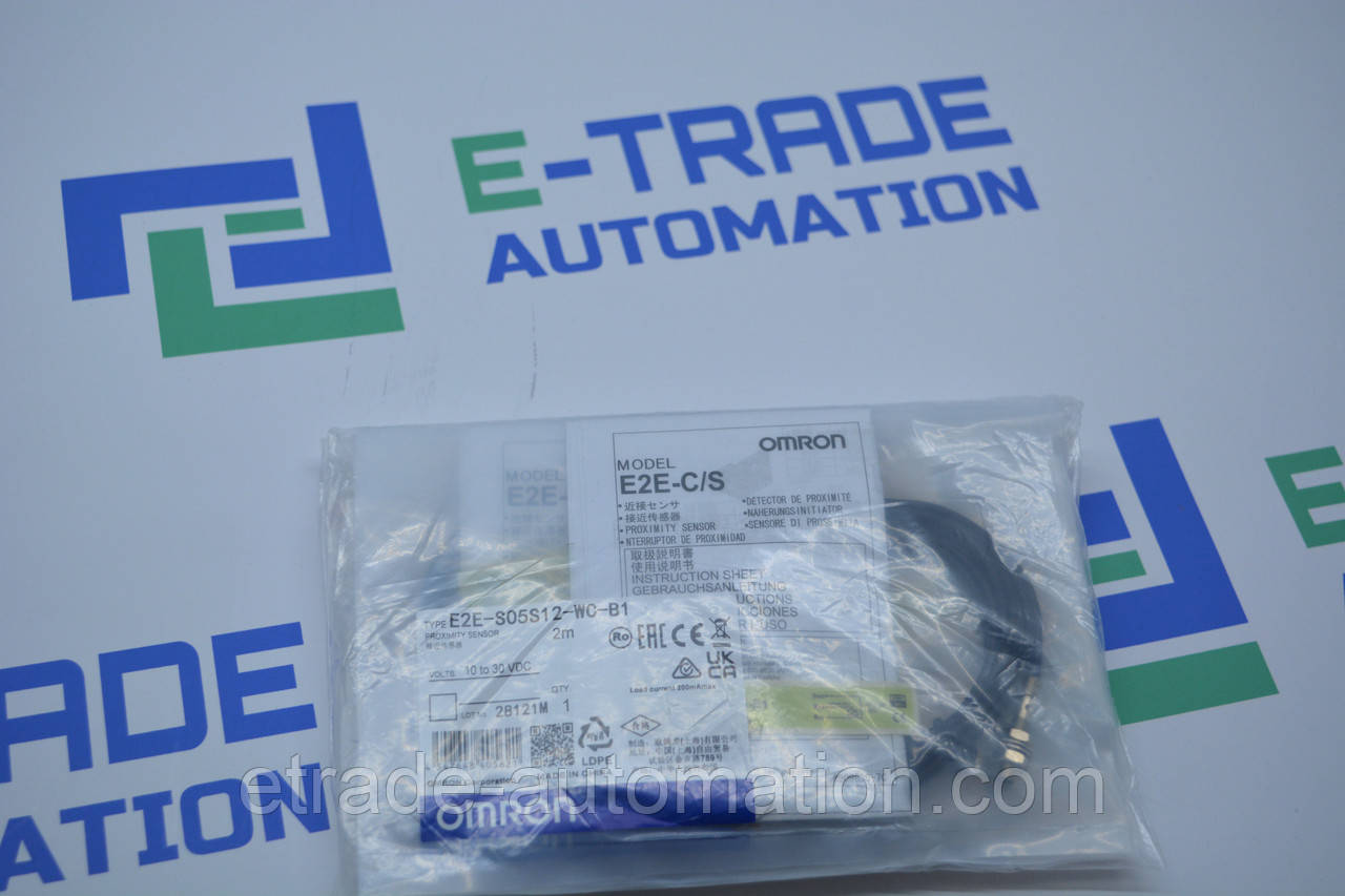 Датчик наближення Omron E2E-S05S12-WC-B1
