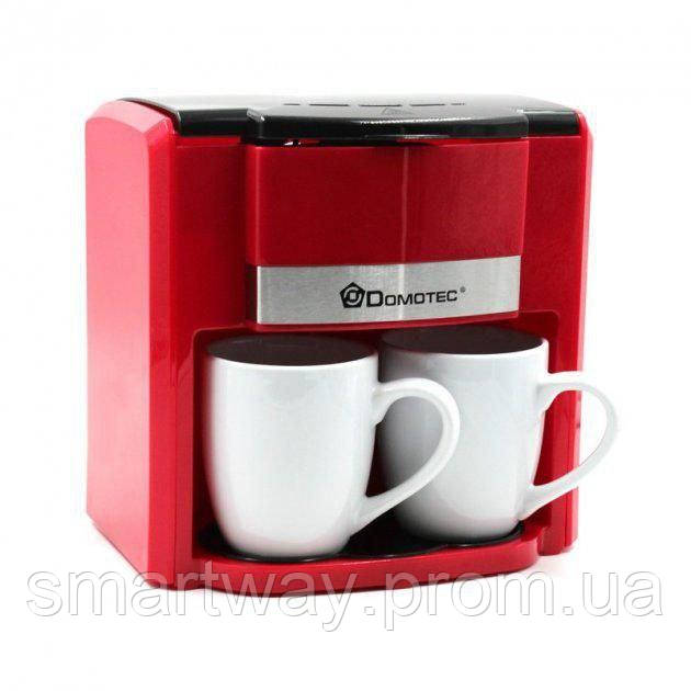 Механическая кофеварка DОMОТЕС МS 0705 с чашками в комплекте, бытовая капельная кофеварка мощностью 500 Вт - фото 9 - id-p1946586417