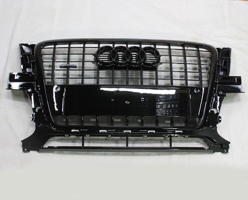 Решітка радіатора Audi Q5 2008-2011 стиль SQ5 Black, фото 1