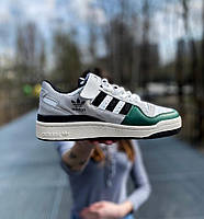 Adidas Forum Low White Green Black хорошее качество кроссовки и кеды хорошее качество Размер 36