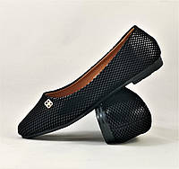 Женские Балетки Черные Мокасины Туфли (размеры: 36,37,38,39,40,41) - 01-2 хорошее качество