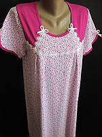 Жіночі бавовняні сорочки з коротким рукавом.