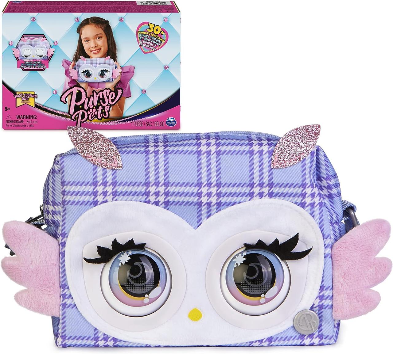 Інтерактивна сумочка сова Purse Pets Hoot Couture Owl 6064395