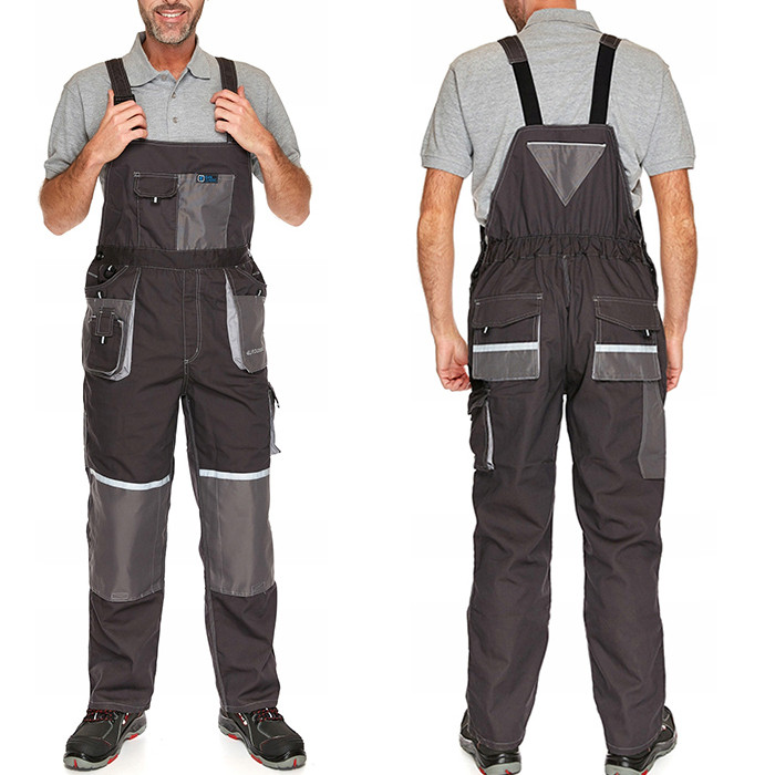 Спецодяг напівкомбінезон чоловічий / захисний робочий / євро роба уніформа для робочих / спецівка польша