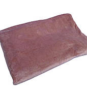 Плюшевий плед на косметологічну кушетку, колір пудри в салони краси, масажні кабінети, спа салони, для дому, фото 3