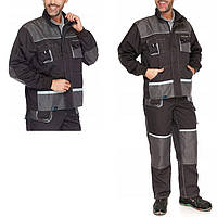 Спецодяг куртка та напівкомбінезон костюм євро роба комплект захисний робочий уніформа чоловіча спецівка польша
