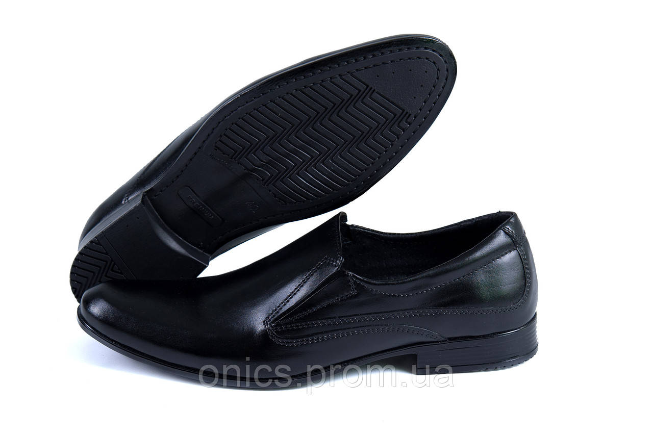 Мужские кожаные туфли AVA De Lux хорошее качество - фото 2 - id-p1946563695