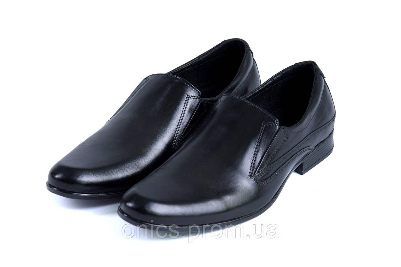 Мужские кожаные туфли AVA De Lux хорошее качество - фото 3 - id-p1946563695