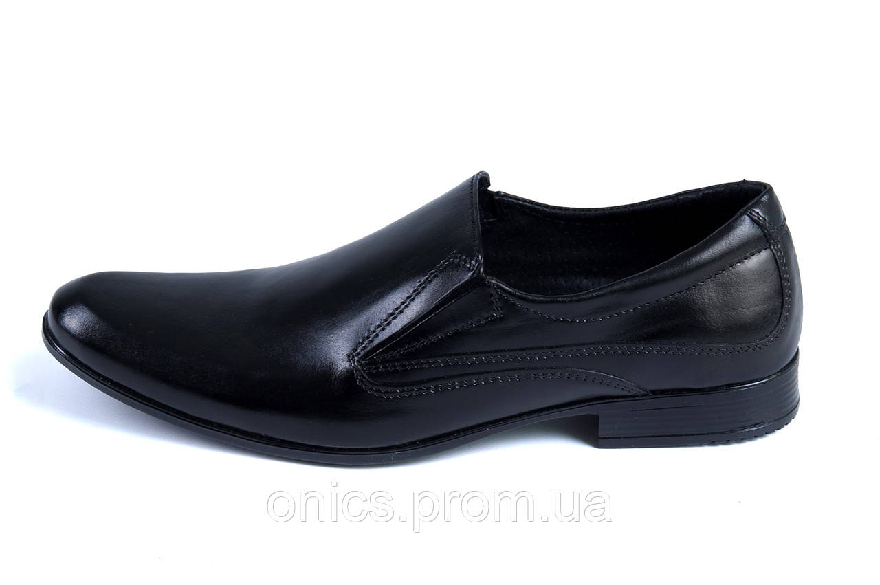 Мужские кожаные туфли AVA De Lux хорошее качество - фото 4 - id-p1946563695