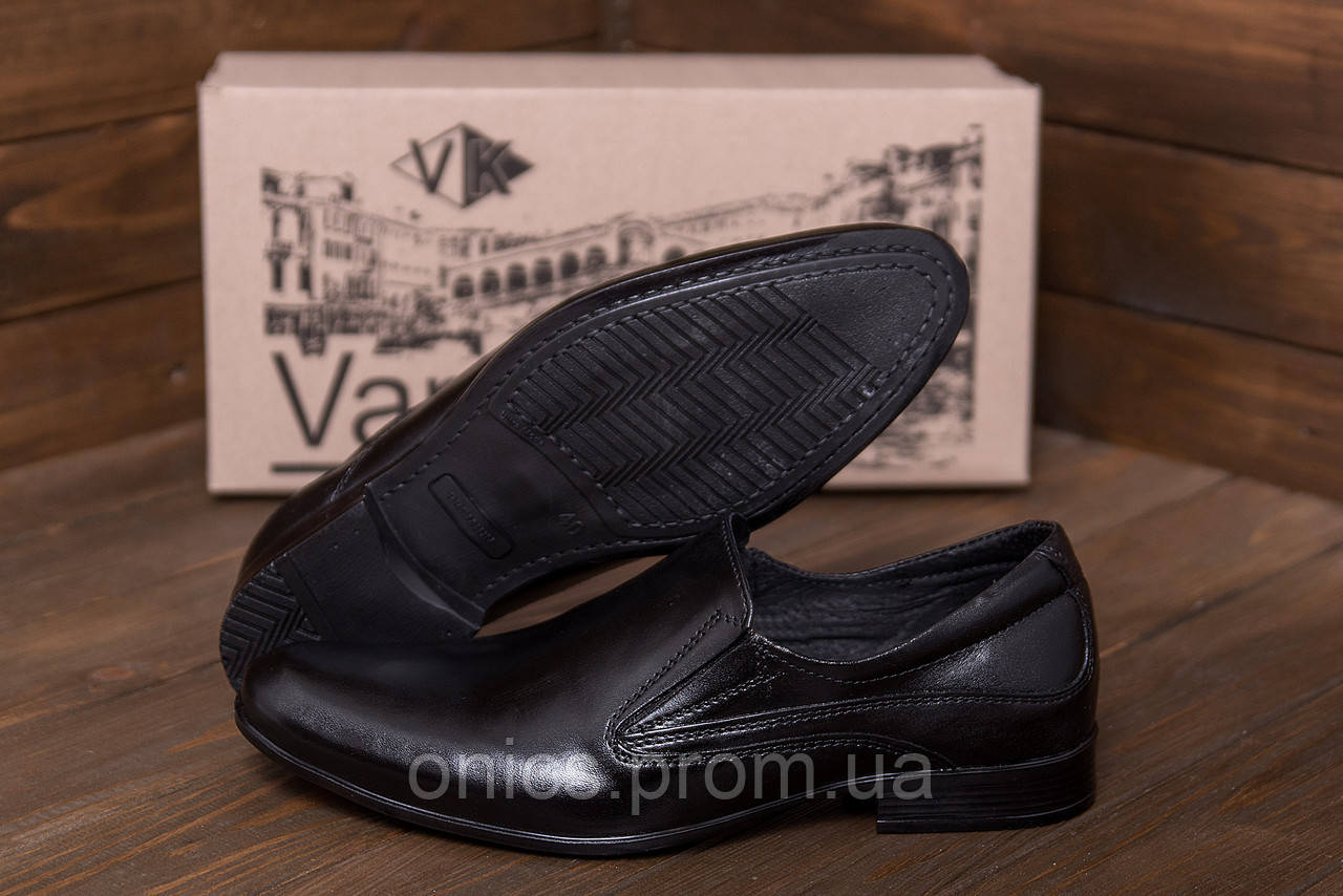 Мужские кожаные туфли AVA De Lux хорошее качество - фото 7 - id-p1946563695