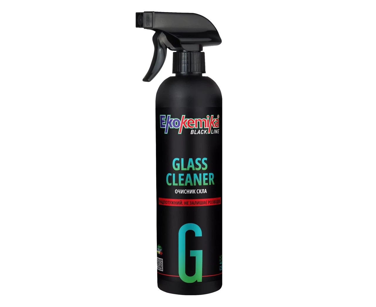 Очисник скла 500 мл Ekokemika Black Line GLASS CLEANER (780491)