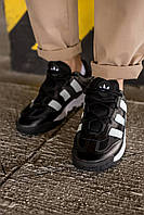 Adidas NiteBall Black White 3.0 хорошее качество кроссовки и кеды хорошее качество Размер 42