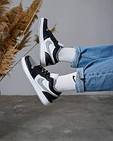 Nike Air Jordan Retro 1 Low Grey White Black хорошее качество кроссовки и кеды хорошее качество Размер 36
