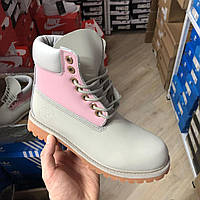 Timberland Grey Pink Blue хорошее качество кроссовки и кеды хорошее качество Размер 36