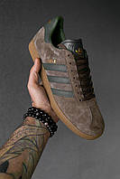 Adidas Gazelle Brown Green хорошее качество кроссовки и кеды хорошее качество Размер 36