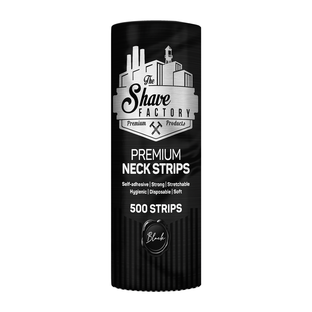 Комірки для стриження The Shave Factory Neck Strips Black чорні