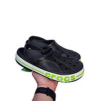 Крокси Crocs чорні хорошее качество