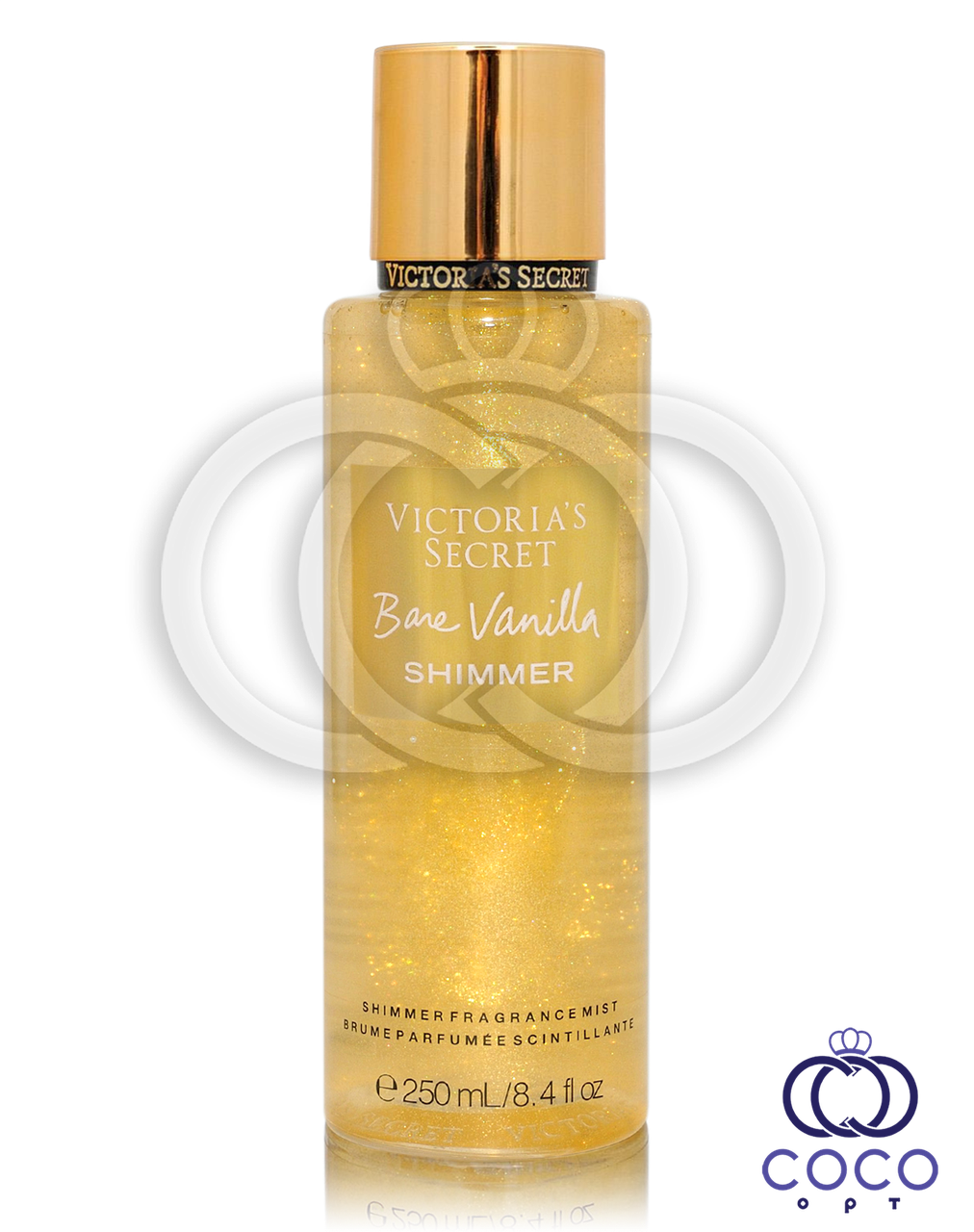 Парфумований спрей міст для тіла Victoria's Secret Bare Vanilla Shimmer із шимером 250 ml