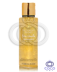 Парфумований спрей міст для тіла Victoria's Secret Bare Vanilla Shimmer із шимером 250 ml