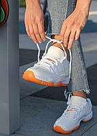 Nike Air Jordan Retro 11 White Orange хорошее качество кроссовки и кеды хорошее качество Размер 36