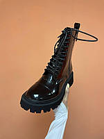 Balenciaga Boots Tractor Black (Масло кожа) хорошее качество кроссовки и кеды хорошее качество Размер 36
