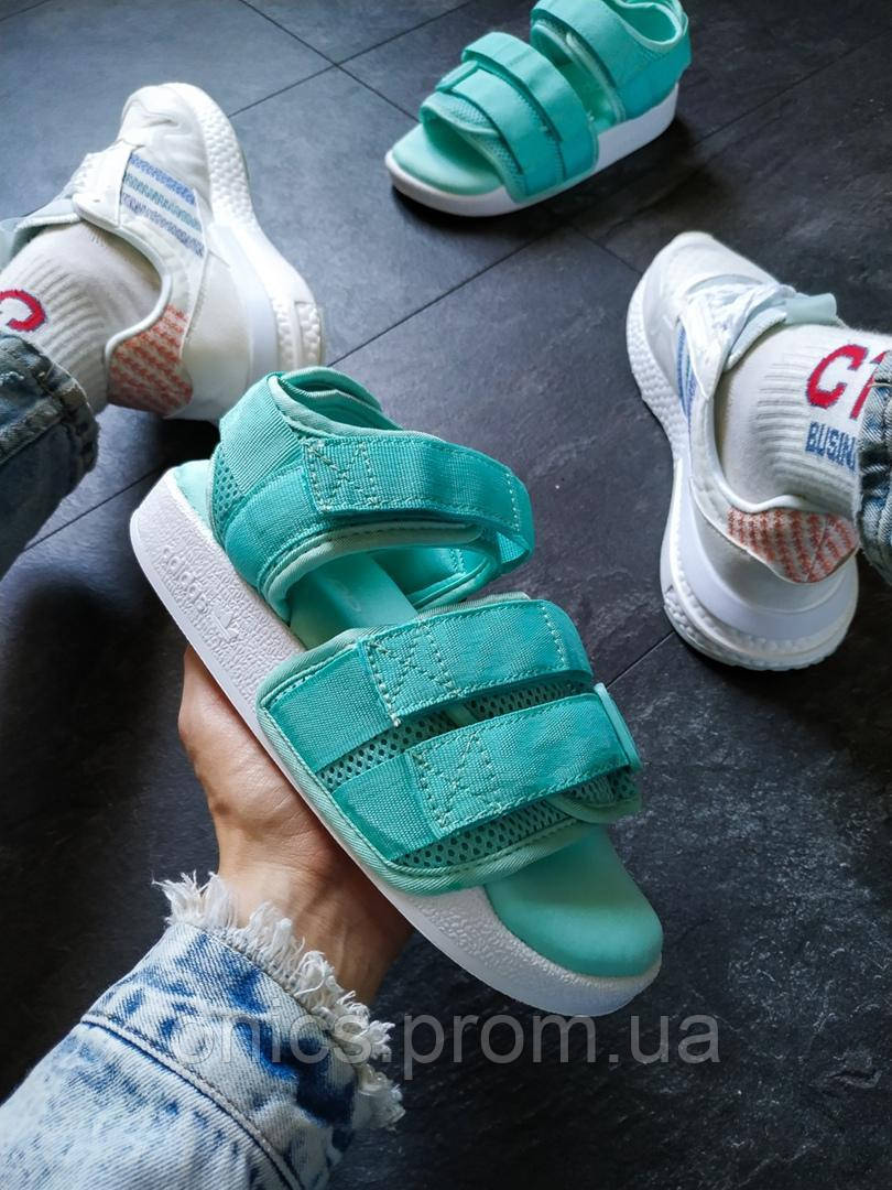 Adidas Adilette Mint White хорошее качество кроссовки и кеды хорошее качество Размер 37 - фото 7 - id-p1946591566