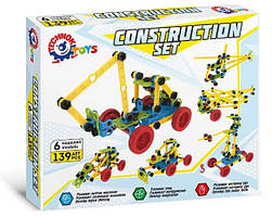 Конструктор дитячий ТехноК Технотронік 139 деталей у коробці 33х27,5 см Конструктори для дитини