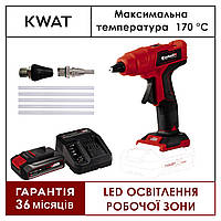 Пістолет клейовий акумуляторний Einhell TE-CG 18 Li Kit 2.0 Ah (4522200)